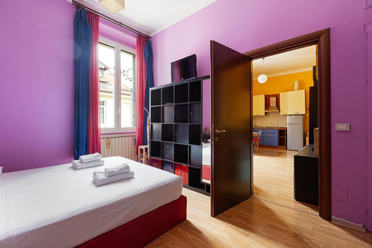 Milano Viale Umbria Colorful Apartment ภายนอก รูปภาพ